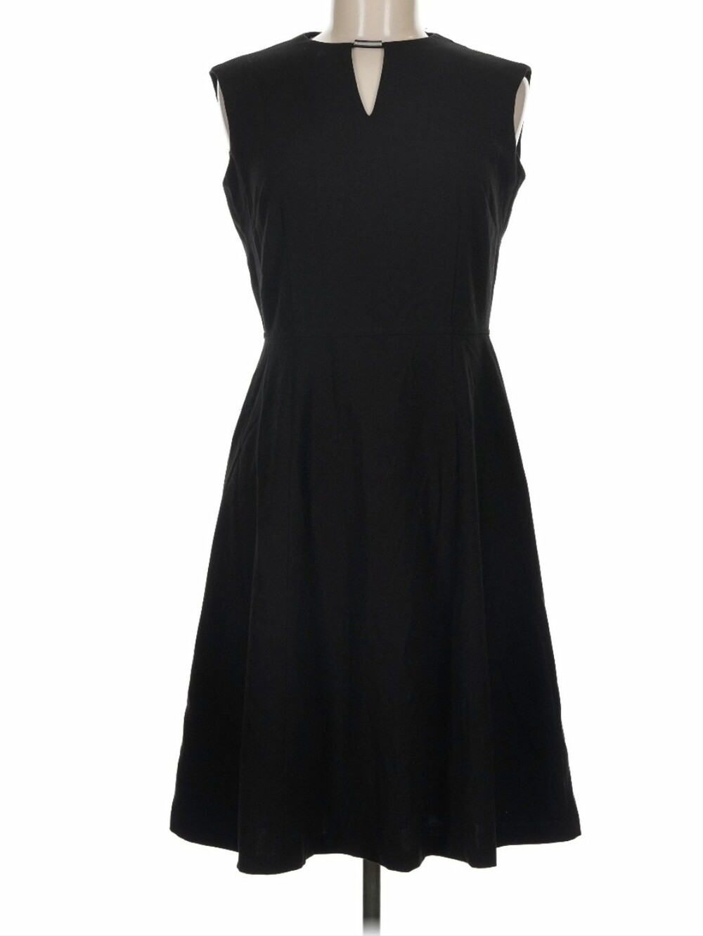 Tahari Arthur S. Levine Black Fit And Flare Dress. Classic. Career. Events.